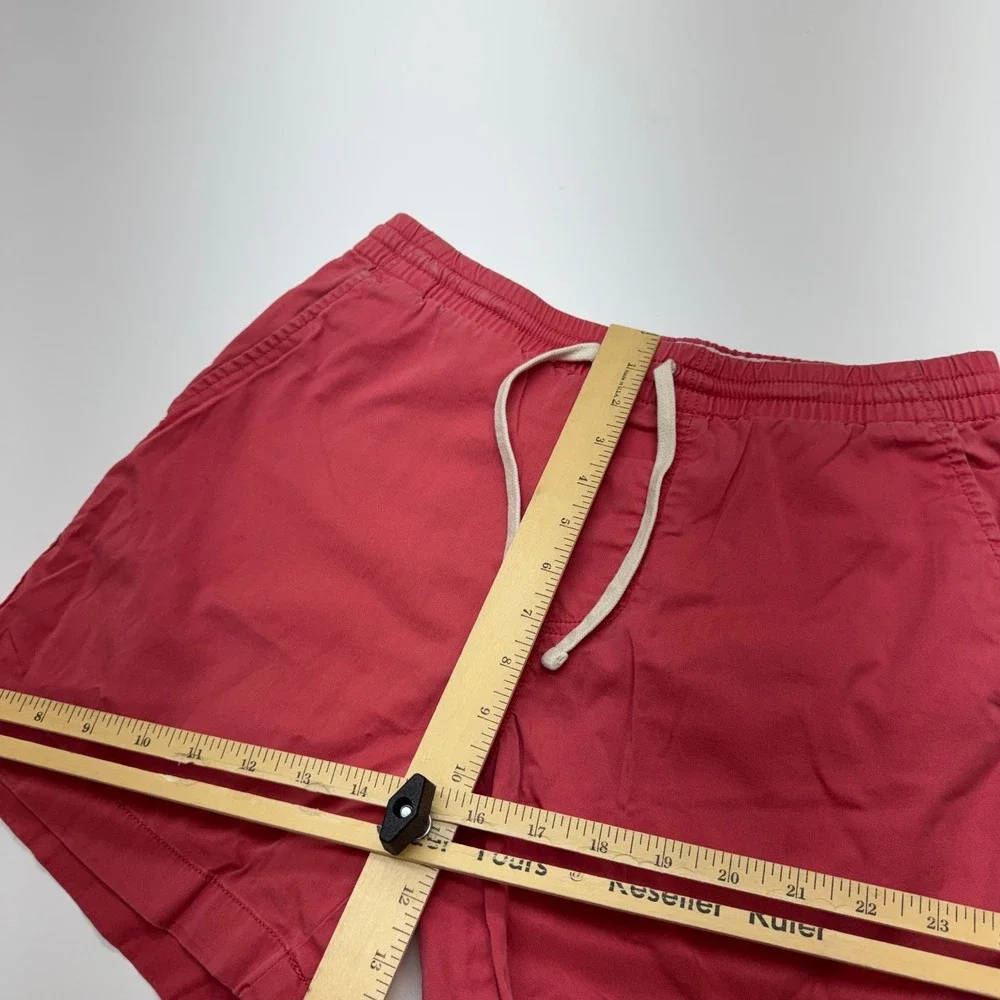 J Crew Shorts Mens Small Red Dock Stretch Preppy Summer Beach